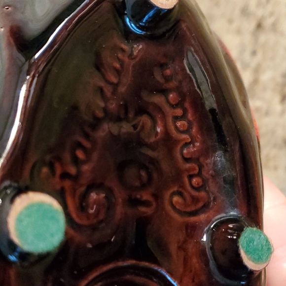 Vintage pottery Evangeline Canada swan dish - Picture 9 of 11